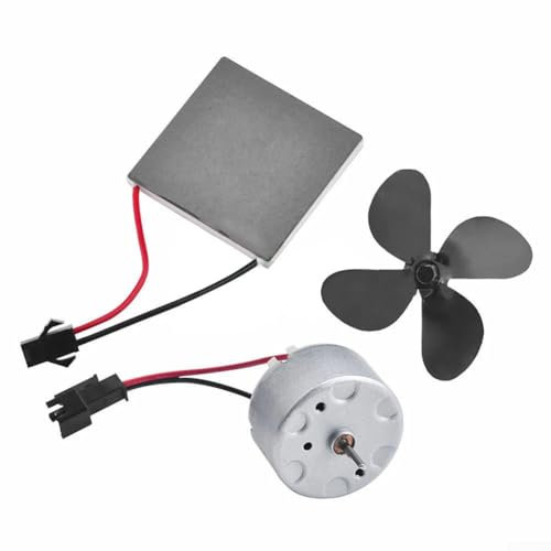 Fireplace Fan Motor And Power Generation Sheet, Chimney Fan Accessories Stove Fan Replacement Kit, For Wood And Log Burner Therm