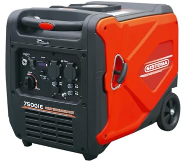 SISTEMA® – Generatore di corrente a Benzina 236cc monofase 5.000w | Mod. KM7500i-E