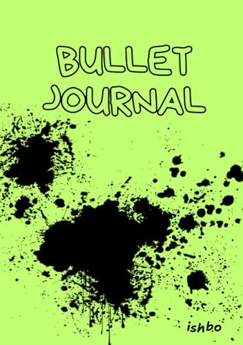 Bullet Journal: Das BuJo A5 dotted mit 152 nummerierten Seiten und einer kurzen Anleitung sowie Key-Symbolen bietet dir viel Platz für deine Aufgaben, ... Termine, Ideen, Habit-Tracker und Kreativität