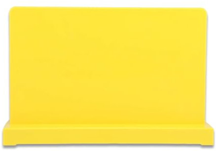 Bloque De Cuchillos Magnético, Soporte De Cuchillo De Doble Cara, Organizador De Cocina, Para Cocina Segura, Limpia Y Ordenada, Sin Cuchillo (Amarillo)