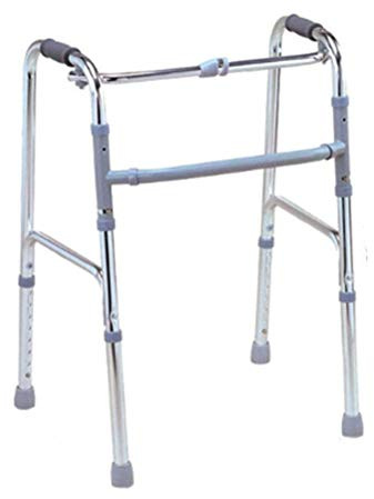VGVSBG Silla de Ruedas, Sly Ajustable Caminar Conducción Asistida Médica, Muletas de Aluminio para Andadores Peatones Ancianos