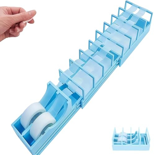 STFALI Klebebandabroller, Klebebandspender Tape Dispenser, Ermöglicht Schnelles Verpacken Und Beschriften Von Geschenken (Ohne Verwendung Von Klebeband)