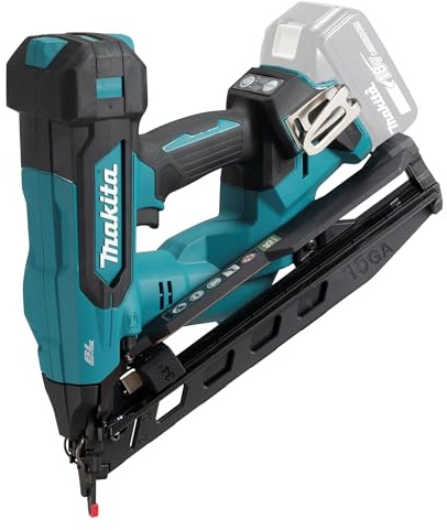 Makita DBN620Z Cloueuse à tête d'emboutissage sans fil, 18 V, sans balai, sans batterie ni chargeur