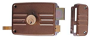 Iseo Serratura Portoncino Da Applicare Art. 432 3 Mandate Sx - E 70 Cf. 2 Pz