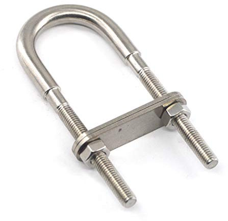 M10x130 Juego de pernos de acero inoxidable 304 en forma de U (1 piezas)