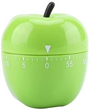 Temporizador de cocina, Temporizador mecánico de cocina Chef manual Temporizador de cocina Reloj Verduras Contadores en forma de manzana 60 minutos