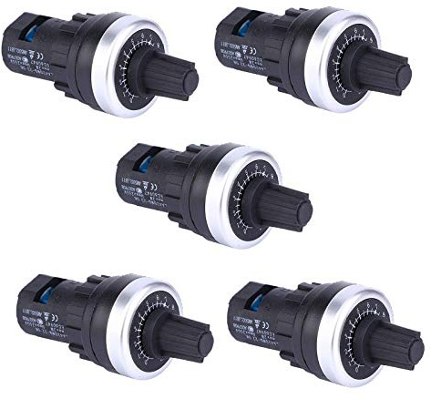 5 x Potentiometer zur Plattenmontage, VSD/VFD, Drehpotentiometer, 1 K
