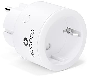sonero® presa wireless 2300 watt | Presa radiocomandata prolunga per interni, portata 30 m, design compatto, bianco