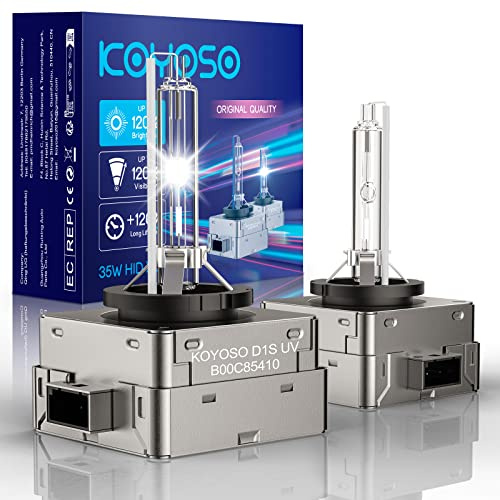 KOYOSO D1S 6000K Xenon 35W HID-glödlampa 66140 66144 85410 85415 Ersätt kit, 2 st