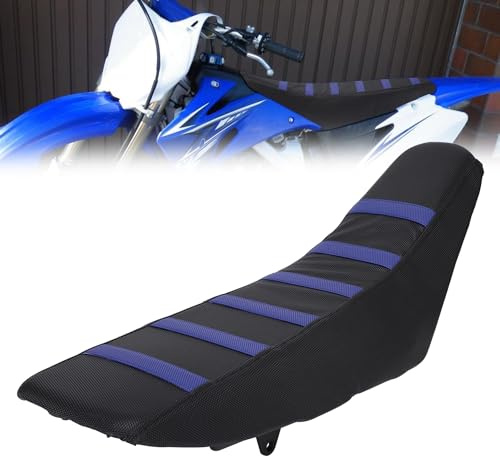 JFG RACING funda de asiento para moto Dirt Bike universal para YZF250 YZF450 YZ85 YZ125 PW50 PW80 Motocross Pit Bike Enduro-Azul