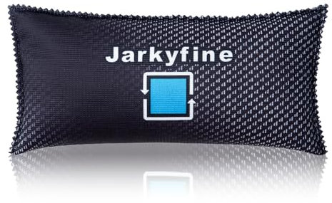 Jarkyfine Deumidificatore Auto 1Kg - Riutilizzabile Assorbi Umidità, Silica Gel per Auto, Guardaroba, Magazzino, Yacht