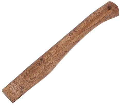 OSALADI Griff Grün Gondel Ersatz Holz Beil Griff 27cm Karbonisiert