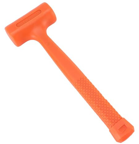 Dead Blow Hammer, Rubber Deadblow Mallet, Dead Blow Hammer, Lightweight Inelasticity Multifunctional Dual End Steel Core Deadblow Mallet