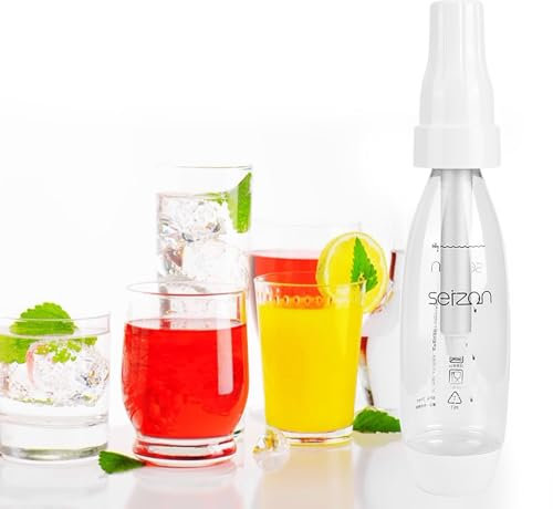 Máquina portátil para hacer refrescos, máquina para hacer agua con gas, máquina para hacer refrescos, máquina para hacer refrescos de viaje, botella carbonatada de 1 litro, máquina