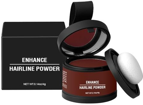 Ansatzpuder - Haaransatz Ausbessern & Haarausfall Abdecken, Sofortige Grauabdeckung Fleckenfreier Haarpuder Männer Frauen, Haarfasern Soforteffekt Concealer Zur Haarverdichtung