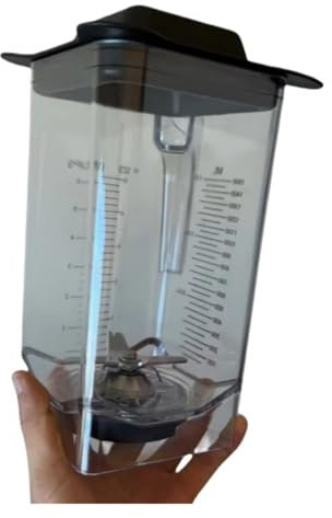 Vasos de licuadora compatibles con JTC y Omniblend, 1500 ml de repuesto para mezclador de alimentos V, uso comercial en bar
