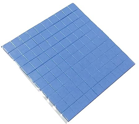 Lurrose 100piezas Almohadillas Térmicas Silicona Unidades para Chips IC CPU Gpu Ssd Led