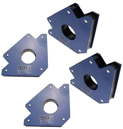 BGS 2x Kraft Magnethalter 33 Kg Kraftmagnet Winkel Schweiß Magnet Halterung