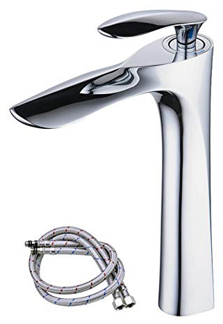 Hoch Wasserhahn Bad Waschtisch Armatur Waschbecken Mischbatterie Einhebelmischer Chrom Waschtischarmatur Waschbeckenarmatur Badarmatur Badezimmer