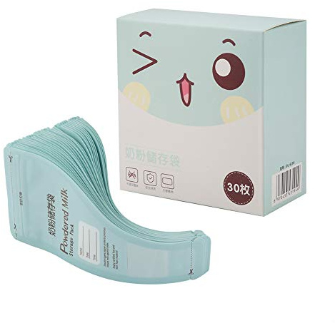 TOPINCN Bolsas De Leche En Polvo Desechables PP Sellado A Prueba De Humedad Esterilizada Fórmula Bolsa De Almacenamiento para Cuidado Diario Y Viajes 30 Unids/Set