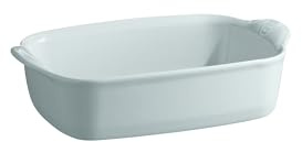 Emile Henry Plat Individuel Ultime – Céramique Haute Résistance – Cuisson Homogène et Service du Four à la Table – Coloris Écume – Fabriqué en France