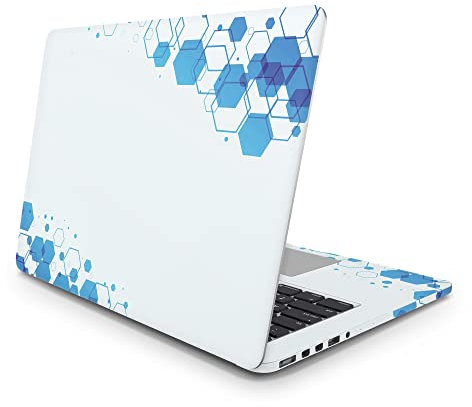 Sticker Master Hexagonal Vinyl-Aufkleber Skin Cover 13 14 15 Zoll Notebook-Aufkleber für MacBook Asus Acer Hp Lenovo Huawei Dell Vs Toshiba 17 inch (39x27 cm)