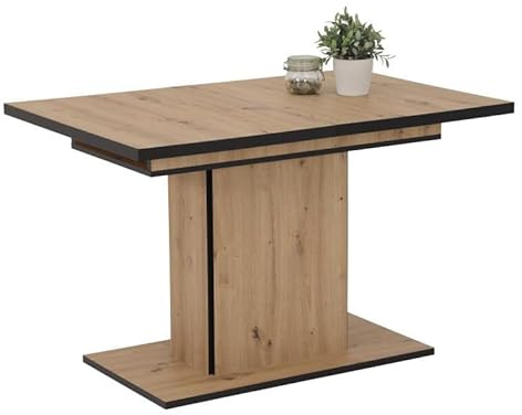 RASANTI Säulentisch ausziehbar 120-160cm Ariana I T Artisan Eiche /