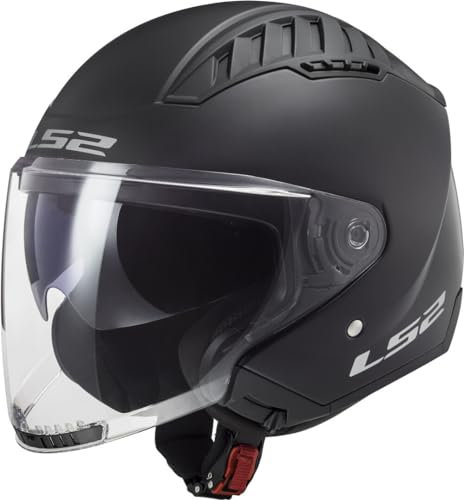 LS2, Casco Moto Jet COPTER II SOLID Matt Black, XXL