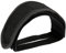 Yardwe Riemen Für Fahrradpedale Zehenriemen Pedale Mit Zehenclip Bequem Nylon Schwarz Universelle Passform