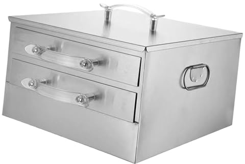 Gralara Machine à Vapeur de Petit de Rouleau de Nouilles de Riz cuiseur Vapeur de Rouleau de Riz de 2 Couches pour l'usage à la Maison, Plateau 2 pièces