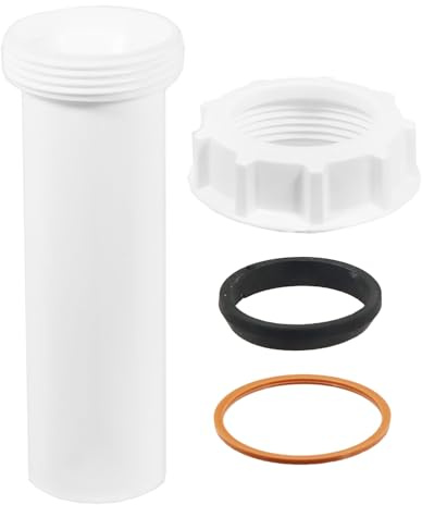 SPARES2GO 40 mm Siphon Höhenversteller, 3,8 cm, Sanitär-Waschbecken, Abwasserarmatur-Set