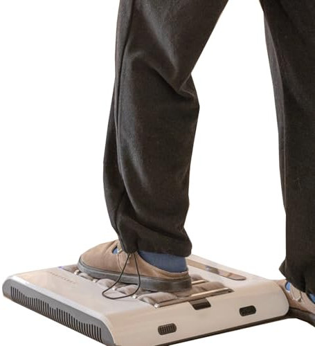 Machine de Nettoyage de Semelles, Brosse à Chaussures Rechargeable 260 TR/Min, cireuse à Chaussures à Induction Automatique, Nettoyage Rapide par Aspiration en 5 Secondes, for la Maison et Le Bureau