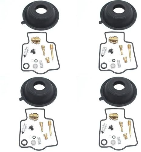 YQSD Kit De Réparation Et Rénovation Carburateur pour Kawasaki pour Ninja ZXR750 ZX-7/7R ZXR-750R ZXR-750 1989-2003, Joint Pointeau Kit de réparation de carburateur(Ensemble 3)
