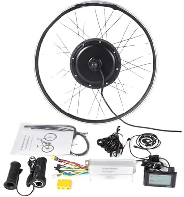 SMTYXS Nabenmotor-Kit 48V 1000W 1500W Hinterrad 20, 26, 27,5 29, E-Bike-Umbausatz, Bürstenlos, Getriebelos(48V 1000W CSC Rim Thread Rear,700)