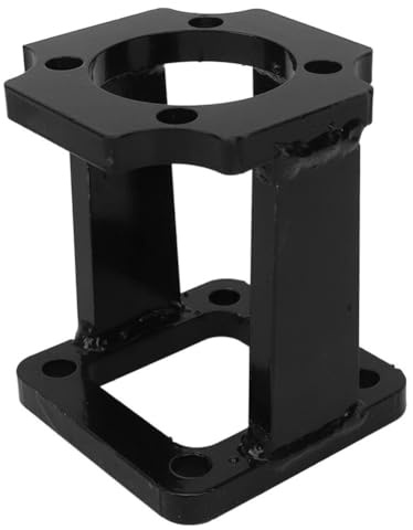 Vilgftyiet Log Splitter Hydraulic Pump Mount Bracket for 5 to 7HP Engines, Compatible with 11-16 GPM Pumps, Metal Construction, Replacement Part