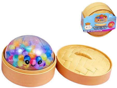 Anti-Stress-Ball, quetschbares Brötchen, Handspielzeug - Objekt zum Freisetzen von Emotionen, für Jugendliche, Erwachsene, Zuhause, Schule, Büro, Reisen, Urlaub, Geburtstag, Geschenk