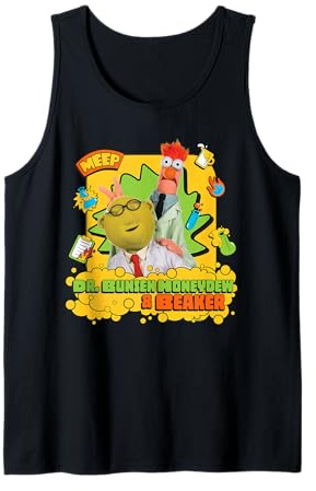 Disney The Muppets Bunsen & Beaker Muppet Labs Photo Tank Top