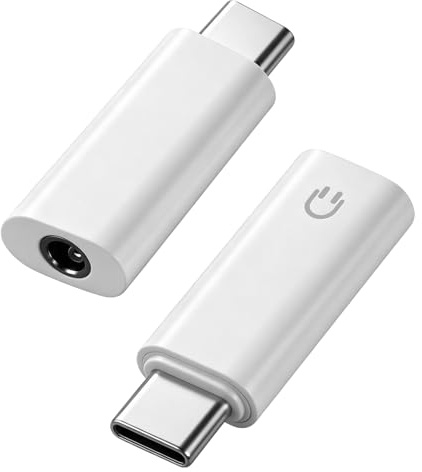 Unicavu 2PCS Adaptador USB C a Jack 3.5 mm, Dongle Audio Tipo C a Auriculares 3.5mm Convertidor de Audio Compatible con i17/i15/16 Pro MAX, Ga-laxy S24/S23/S22, i-Pad, M-acBook | Compatible con i17/i16/i15 Pro Max, Ga-laxy S24/S23, i-Pad Pro, MacBook