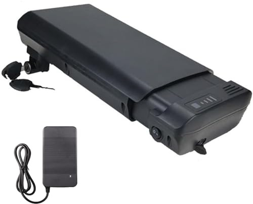 JHKJ Batería de Litio de 36 V 10,5 Ah 7,8 Ah para portaequipajes Trasero de Bicicleta eléctrica. Paquete de baterías de Litio de 24 V 10,4 Ah 14 Ah para portaequipajes.,24v 10.4ah
