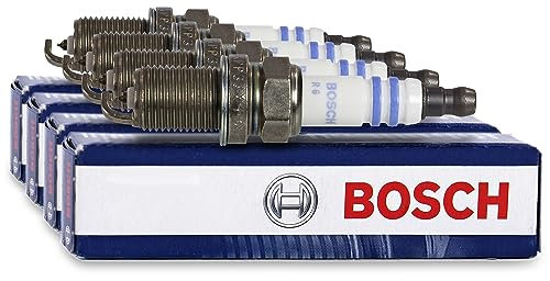 4x Original BOSCH Zündkerze Zündkerzen Doppelplatin FR6KPP33X+