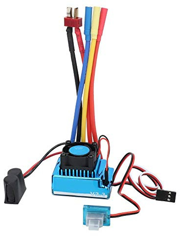 Bürstenloser Regler, hochleistungsfähig, langsames, Bürstenloser Regler, 45A / 60A / 80A Bürstenloser Regler für RC-Modelle, Rennwagen, ferngesteuerte Autos, Profisportler, Hobbyisten, Sammler