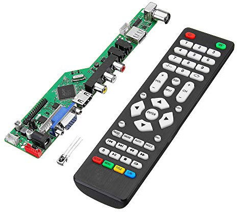 BliliDIY T.Rd8503.03 Universal Lcd Led Tv Controller Driver Board Tv/Pc/Vga/Hdmi/Usb With Remote