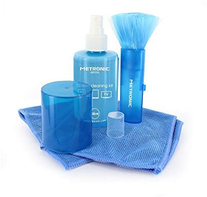 METRONIC 495154 Kit de Nettoyage en Spray 200 ML pour Tous Types d'écrans