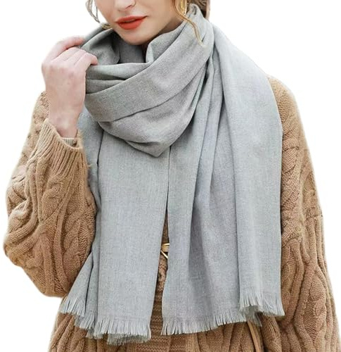 RIIQIICHY Schal Damen Winter Kuschelig, Weicher Breiter Winterschal | Kuscheliger Damenschal für Herbst und Winter, ideal als Schultertuch oder Stola für Abendkleid, Hochzeit und als Geschenk