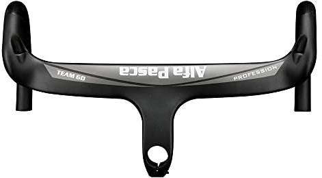 Alfa Pasca 1-1/8 rennrad lenker drop bar rennrad vorbau aero lenker carbon integriert rennradlenker internes routing fahrradlenker carbon UD matt 420 * 110
