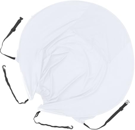 Cubierta solar para cochecito de bebé, toldo anti-UV para cochecito, sombrilla para cochecito de bebé, ligera, protección UV, sombra de rayos para salidas diarias, senderismo, picnic, camping (negro