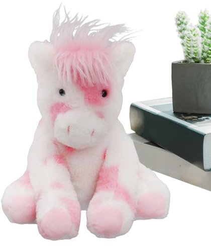 Generico Peluche - Jouet Animal en Peluche pour Saint - Souple de bovin,pour Femmes Filles, Maison de Bureau, canapé, Salle de Jeux Voiture Saint Anniversaire