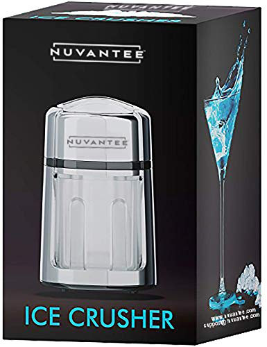 Nuvantee Eiszerkleinerer aus rostfreier Zinklegierung, Verchromte Oberfläche