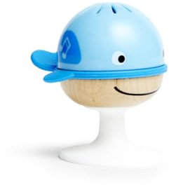 Hape Saugnapf Rasselset | Drei Tiere mit Beißringelementen, Schildkröte, Krake und Wal | Lern-Spielzeug ab 0 Monaten