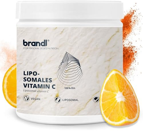 Vitamin C Kapseln hochdosiert, natürlich & ohne Zusatzstoffe | Liposomales Vitamin C 500mg pro Kapsel by brandl® 120 Stk.
